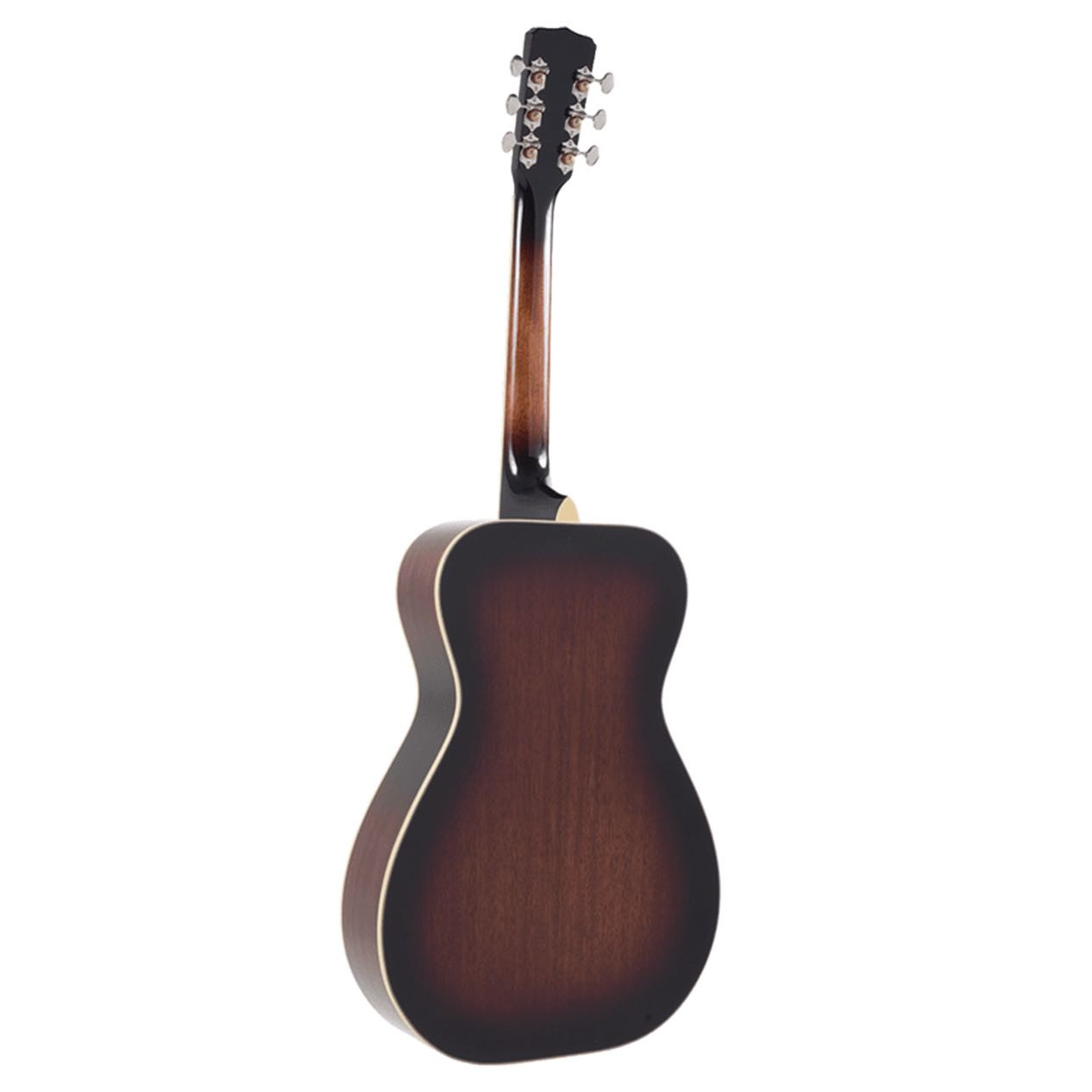 Recording King Roundneck Resonator - Mahog Vintage Sunburst | Musician Madness