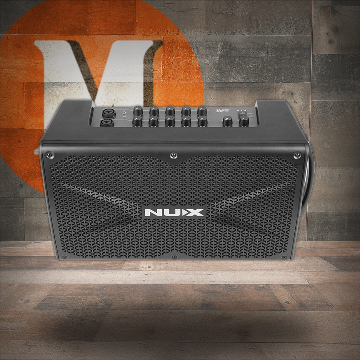 NUX Busking 200FR Battery-Powered FRFR Speaker - Black (NUX NBA-200FR) | Musician Madness