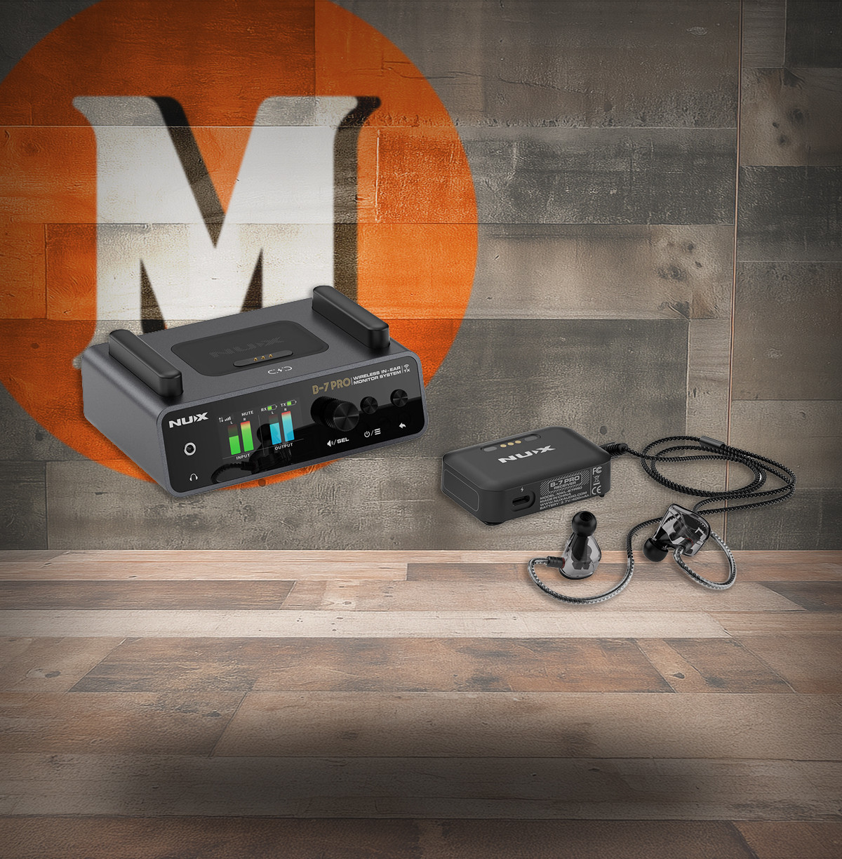 NUX 2.4GHz Pro-level Wireless In-Ear Monitor System (NUX B7PRO) | Musician Madness