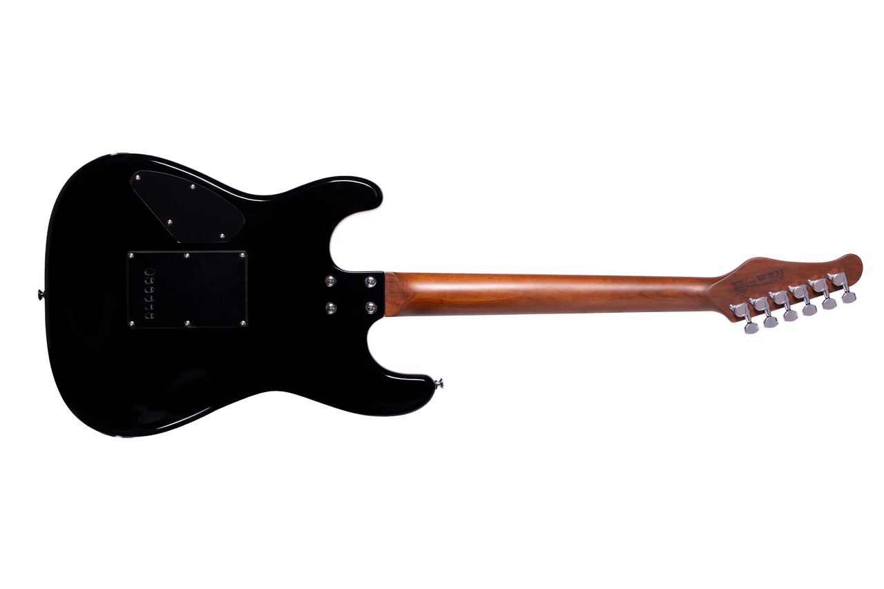 Washburn Sonamaster Elite Double Cutaway Electric Guitar - Striped Ebony (SE3SEN-U) | Musician Madness