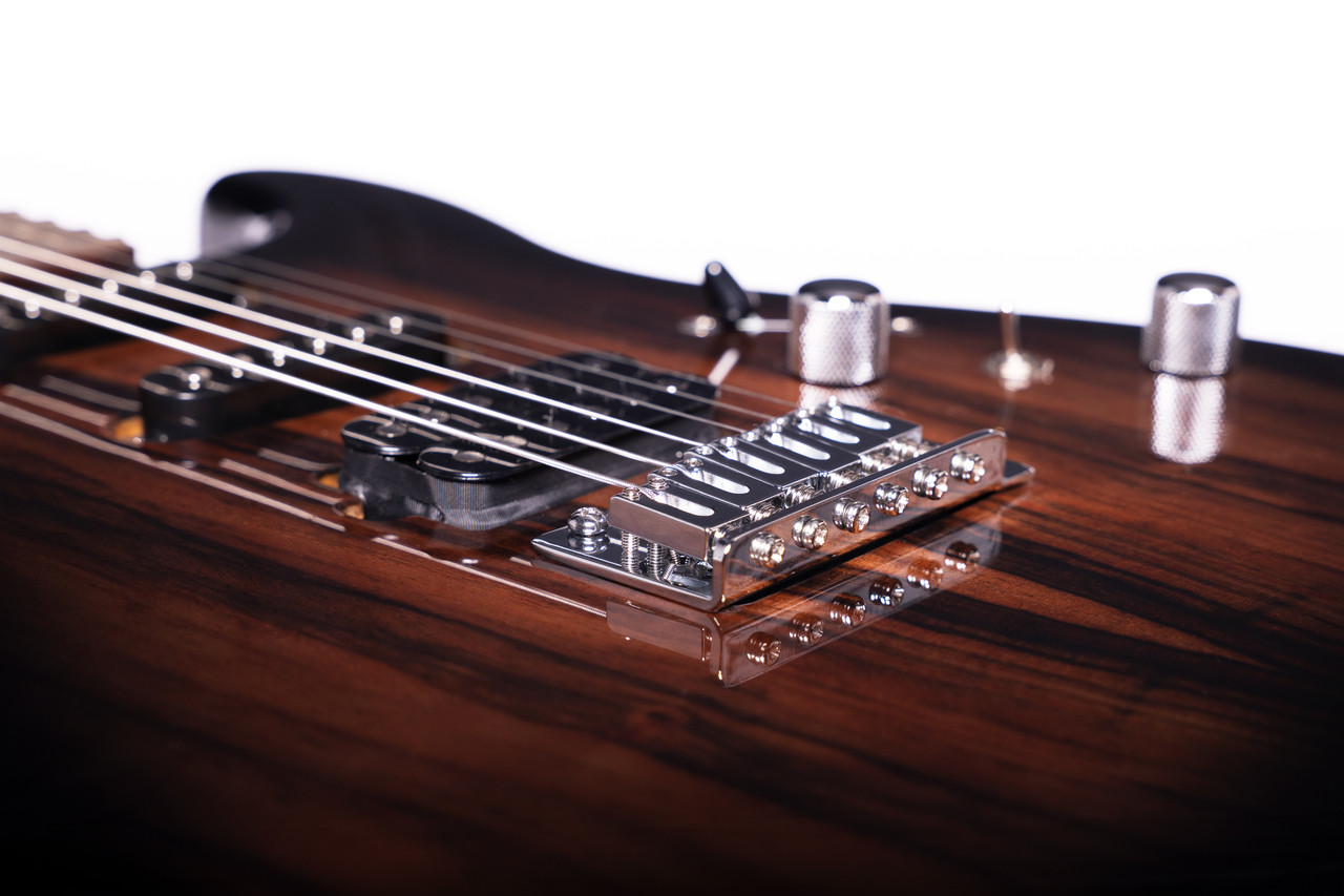 Washburn Sonamaster Elite Double Cutaway Electric Guitar - Striped Ebony (SE3SEN-U) | Musician Madness