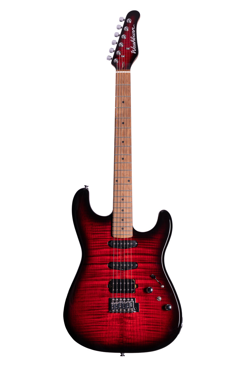 Washburn Sonamaster Elite Double Cutaway Electric Guitar - Flame