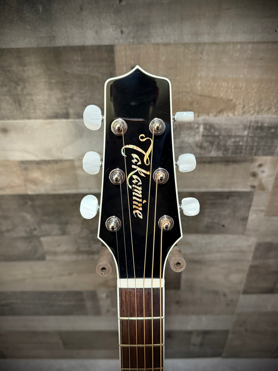 Takamine EF341DXLH Left Hand Acoustic Guitar - Gloss Black w/ Semi-Hard Case (JTAKEF341DXLH) | Musician Madness