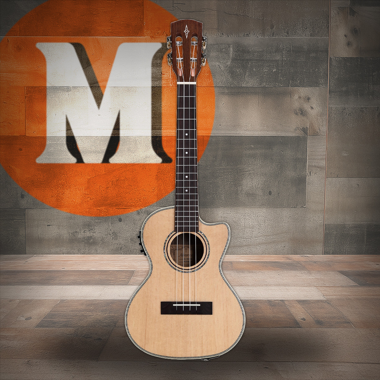 Alvarez Artist Tenor Ukulele Ac. Elec w/EQ&Tuner - Rosewood (AU70TCE) | Musician Madness