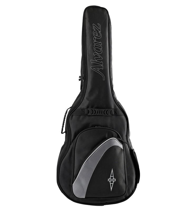 Alvarez 15mm Deluxe Padded Gig Bag, AC 12 String (AGB-15/12ST) | Musician Madness