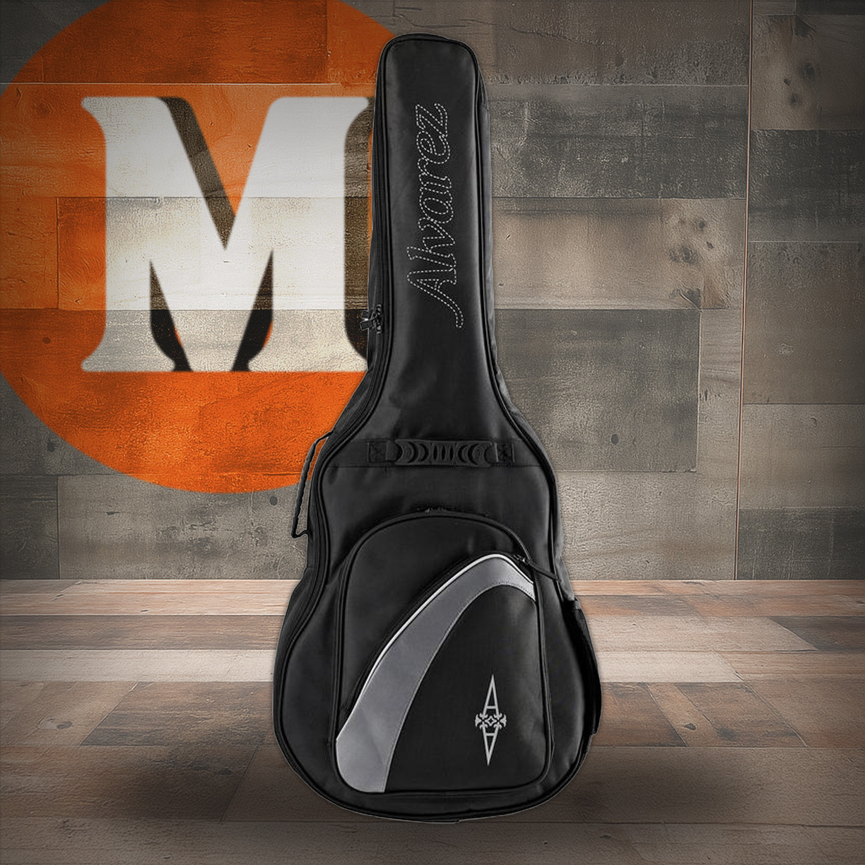 Alvarez 15mm Deluxe Padded Gig Bag, AC 12 String (AGB-15/12ST) | Musician Madness