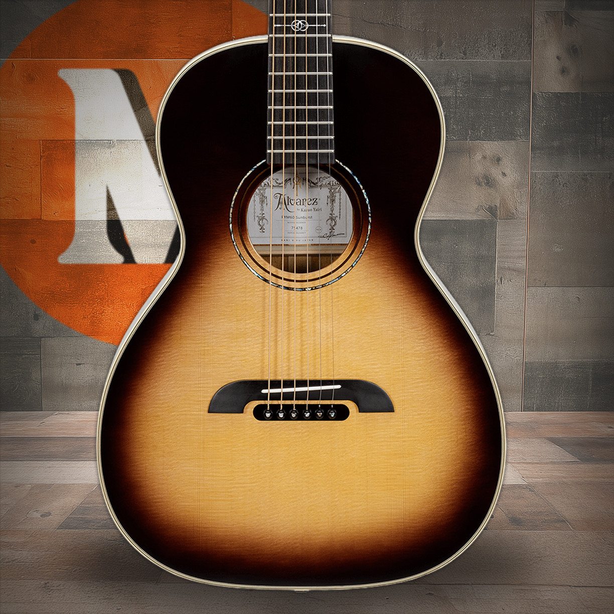 Alvarez Yairi Masterworks Parlor FST6 (PYM60_Sunburst) | Musician Madness