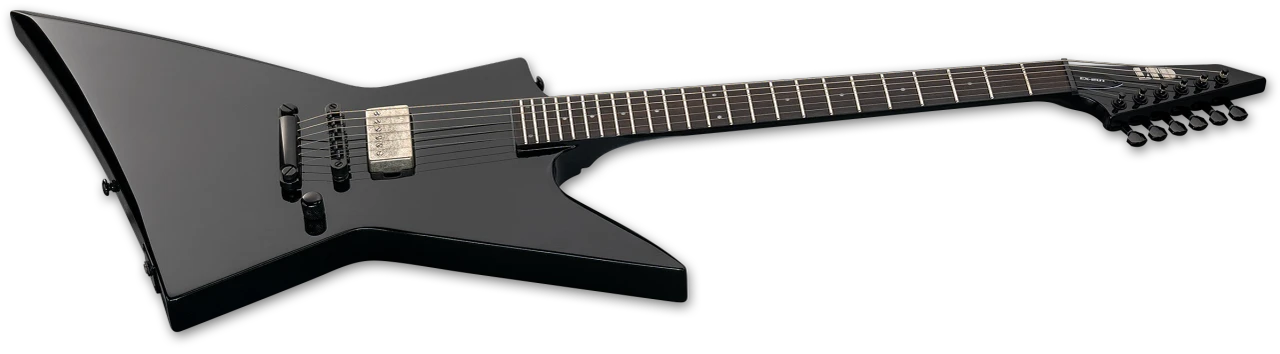 LTD EX-201 Electric Guitar - Back (LEX201BLK) | Musician Madness
