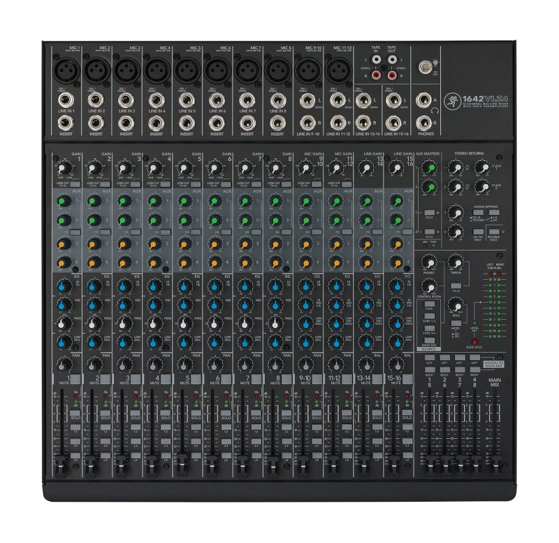 Mackie 1642VLZ4 16-Channel Compact 4-Bus Mixer (1642VLZ4-U) | Musician Madness