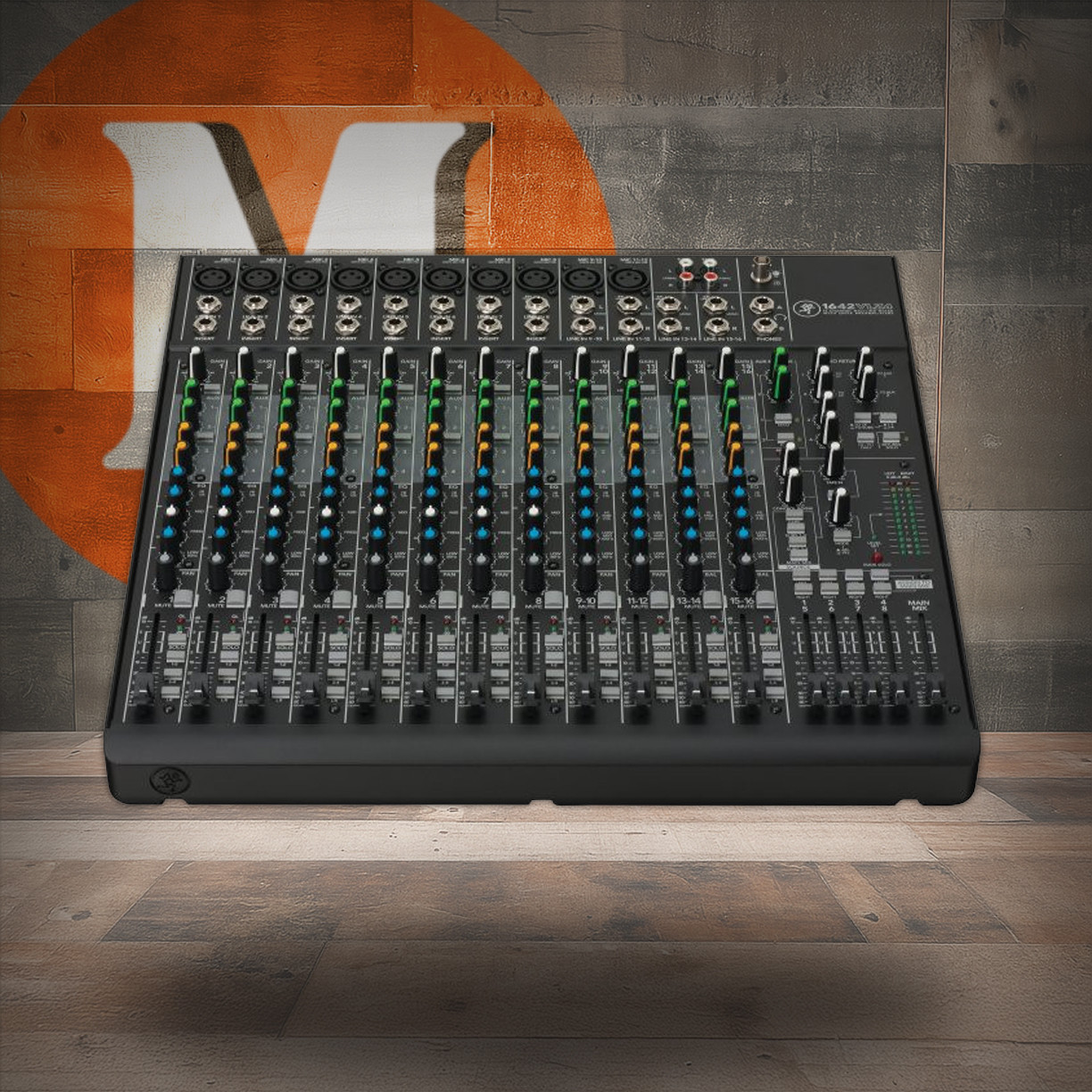 Mackie 1642VLZ4 16-Channel Compact 4-Bus Mixer (1642VLZ4-U) | Musician Madness