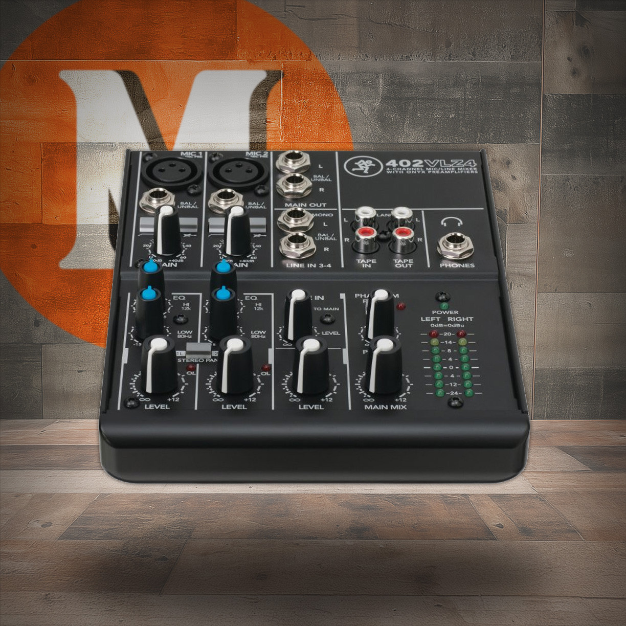 Mackie 402VLZ4 4-Channel Ultra Compact Mixer (402VLZ4-U) | Musician Madness