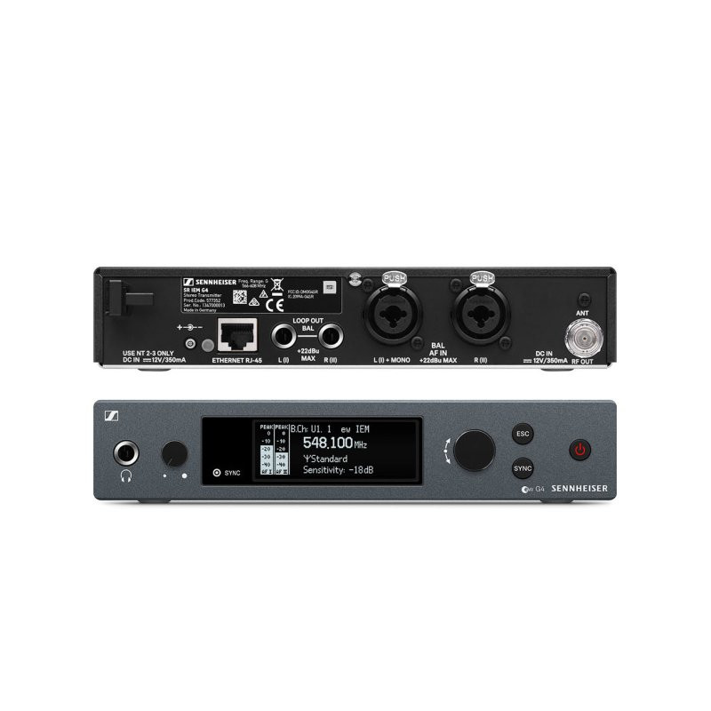 Sennheiser EW IEM G4-G Wireless Stereo In-Ear Monitoring System (509610-U) | Musician Madness