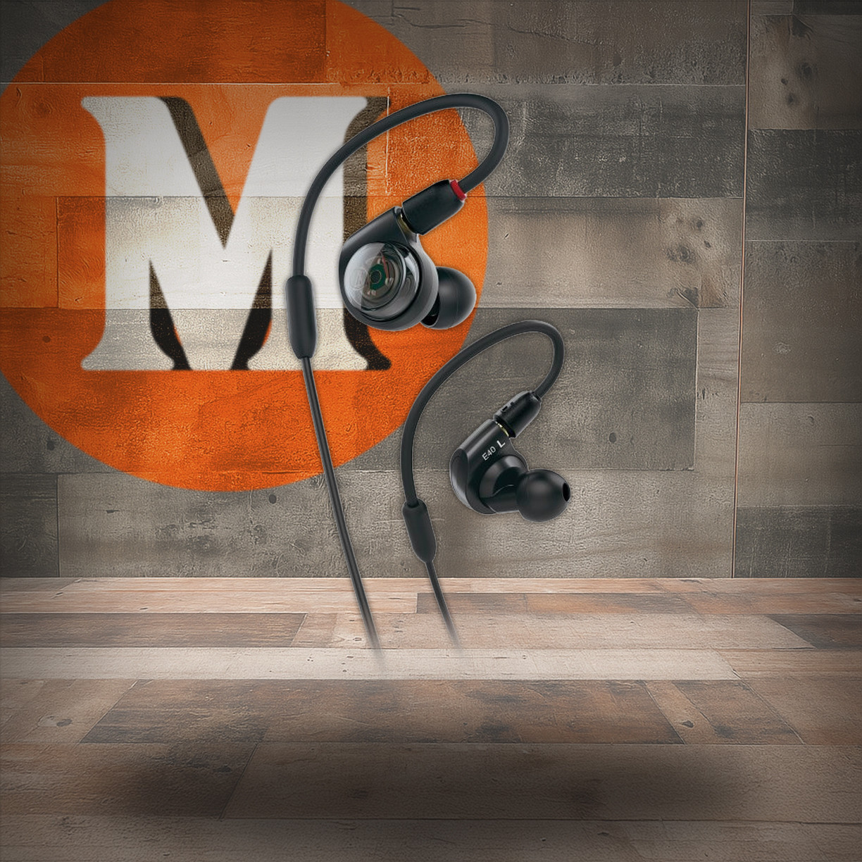 Audio-Technica ATH-E40 In-Ear Monitor (ATH-E40-U) | Musician Madness