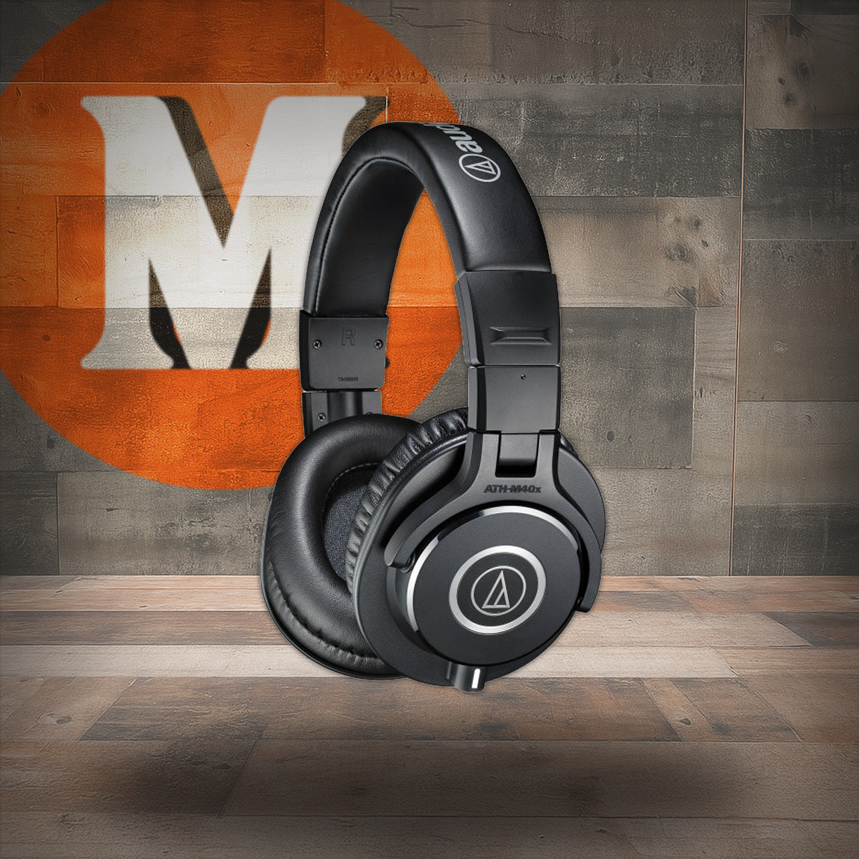 Audio-Technica ATH-M40X Headphones (ATH-M40X-U) | Musician Madness