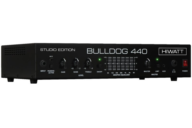 Hiwatt Bulldog 440 Studio - 500W Bass Amplifier (BD440STUDIO-U) | Musician Madness