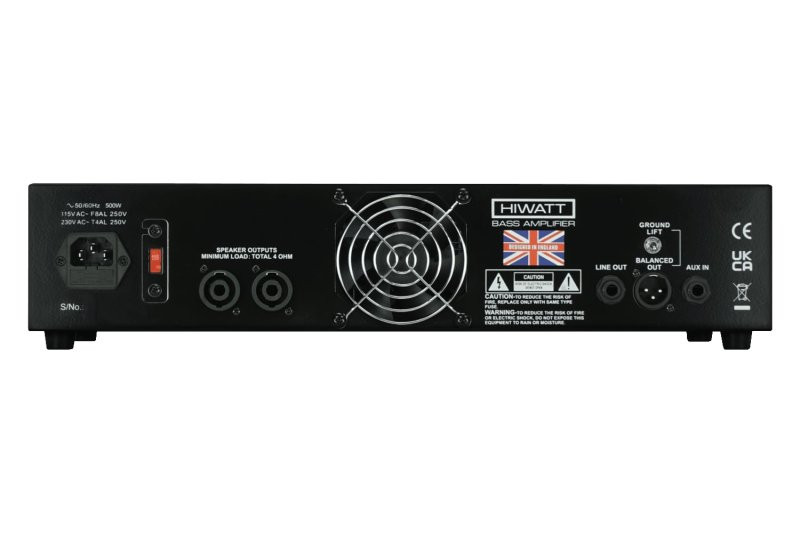 Hiwatt Bulldog 770 Studio - 770W Bass Amplifier (BD770STUDIO-U) | Musician Madness