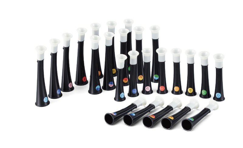 Suzuki CH-25W 25 Note Chromatic Choir Horn Set with Case (CH-25W-U) | Musician Madness
