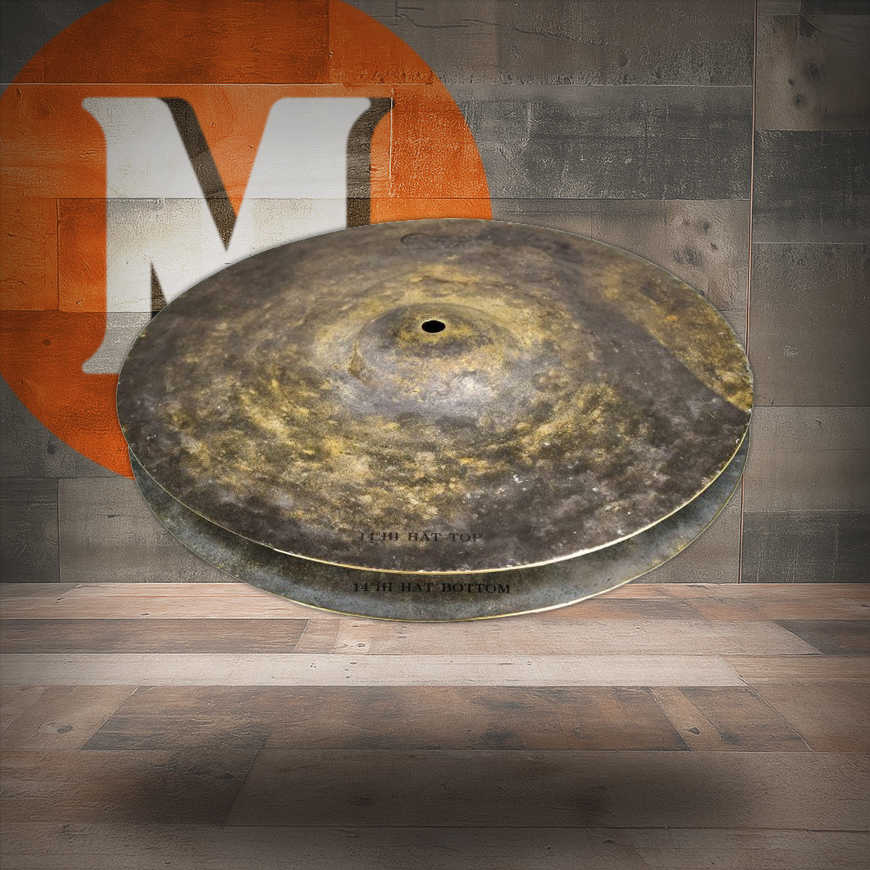Dream Cymbals DMHH14 Dark Matter 14" Hi Hat Cymbal (DMHH14-U) | Musician Madness