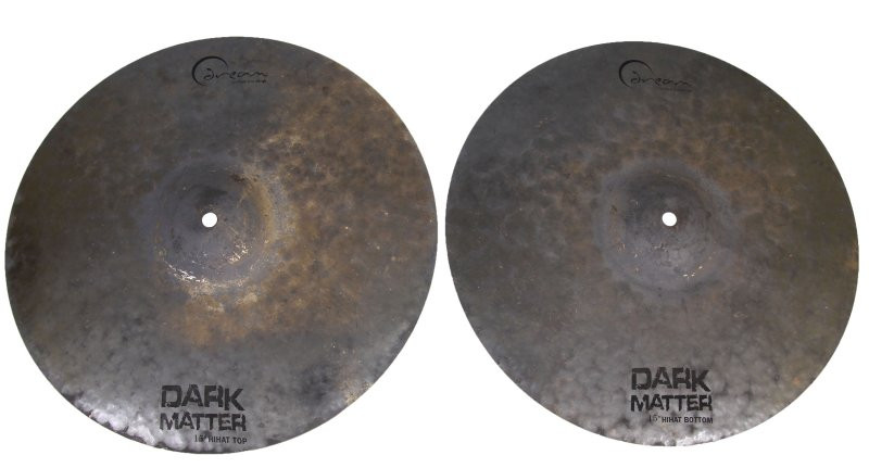 Dream Cymbals DMHH15 Dark Matter 15" Hi Hat Cymbal (DMHH15-U) | Musician Madness