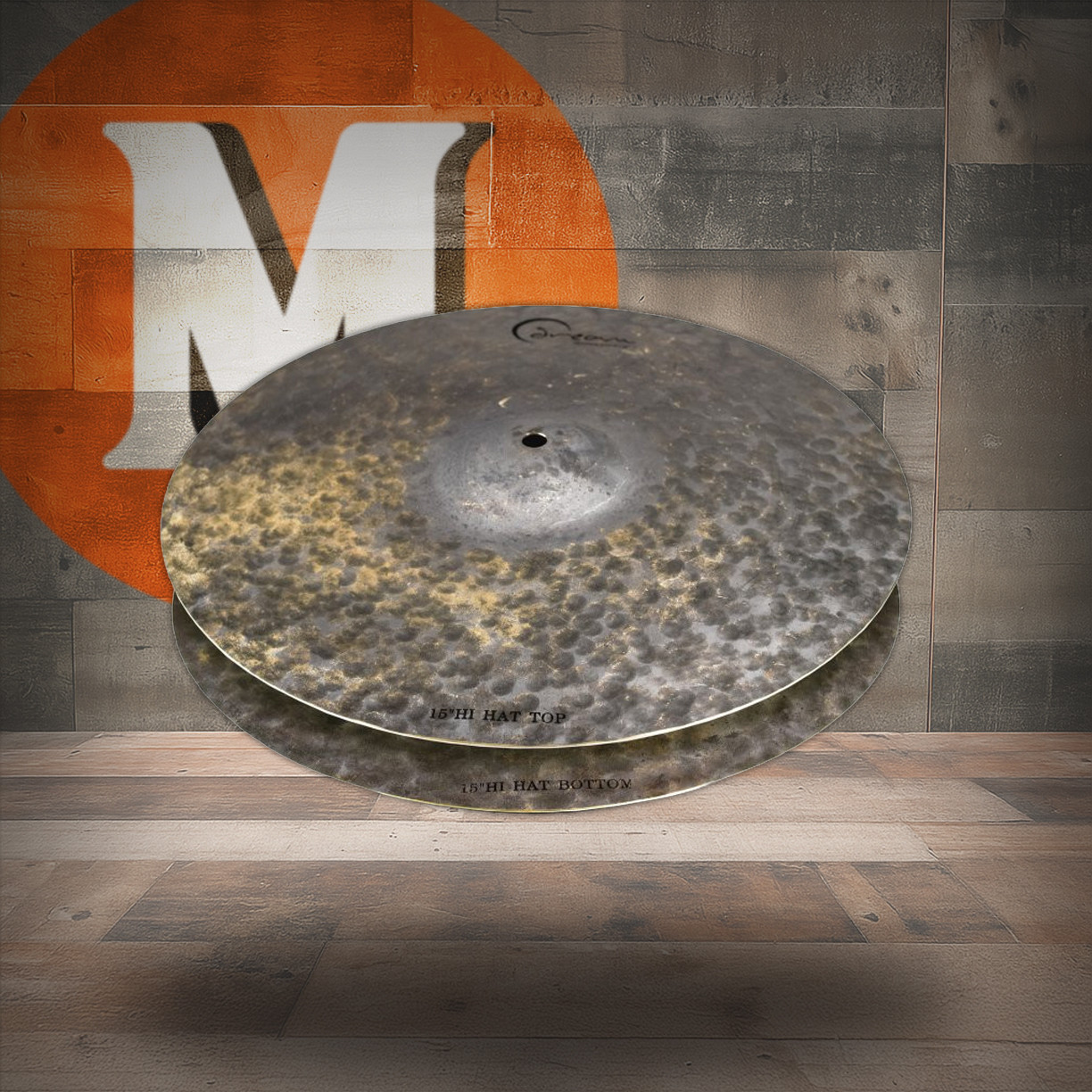 Dream Cymbals DMHH15 Dark Matter 15" Hi Hat Cymbal (DMHH15-U) | Musician Madness