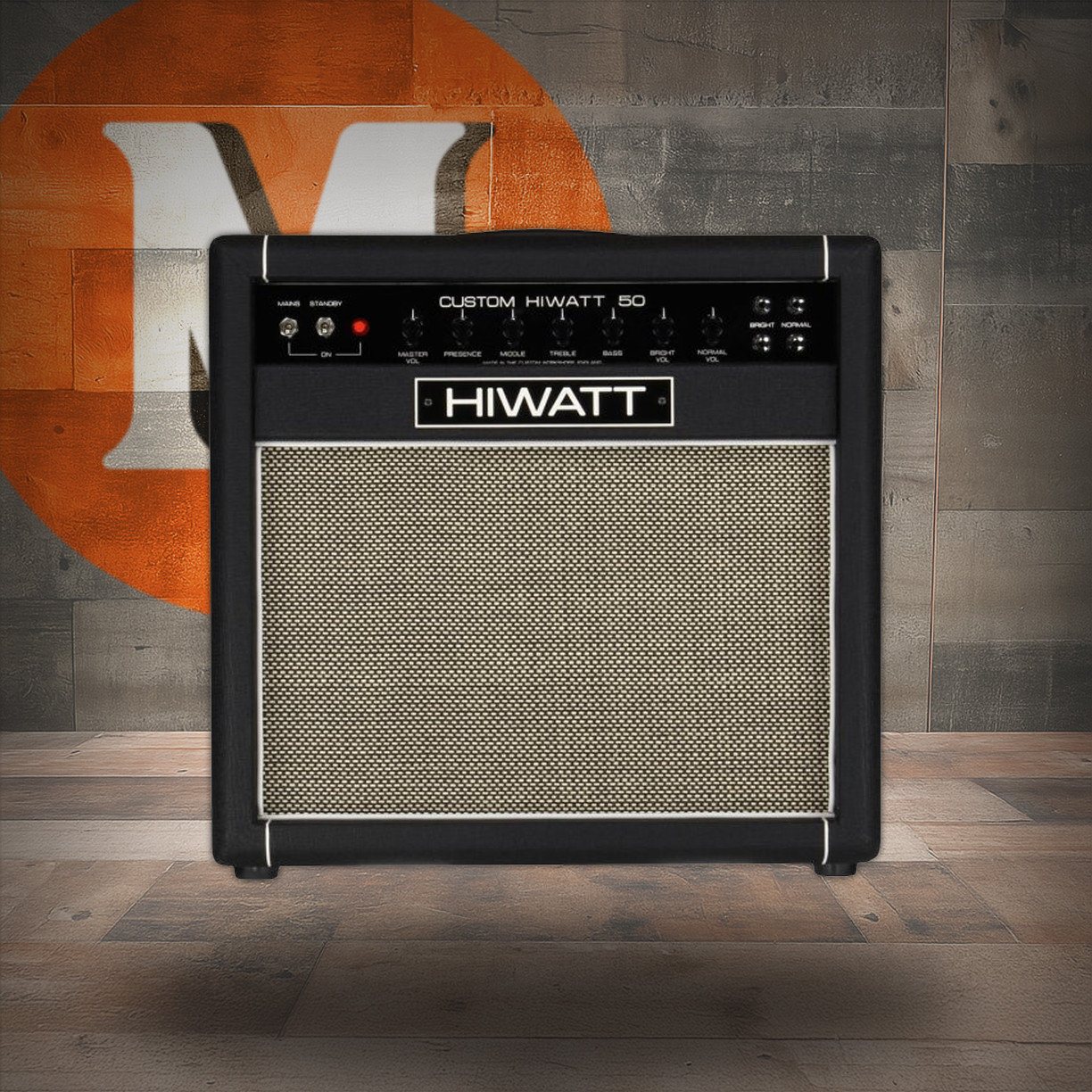 Hiwatt DR504 Combo 1x12 - Custom Hiwatt 50W Combo w/ 1x12" Fane Speaker. F75 (DR504C112-75-U) | Musician Madness
