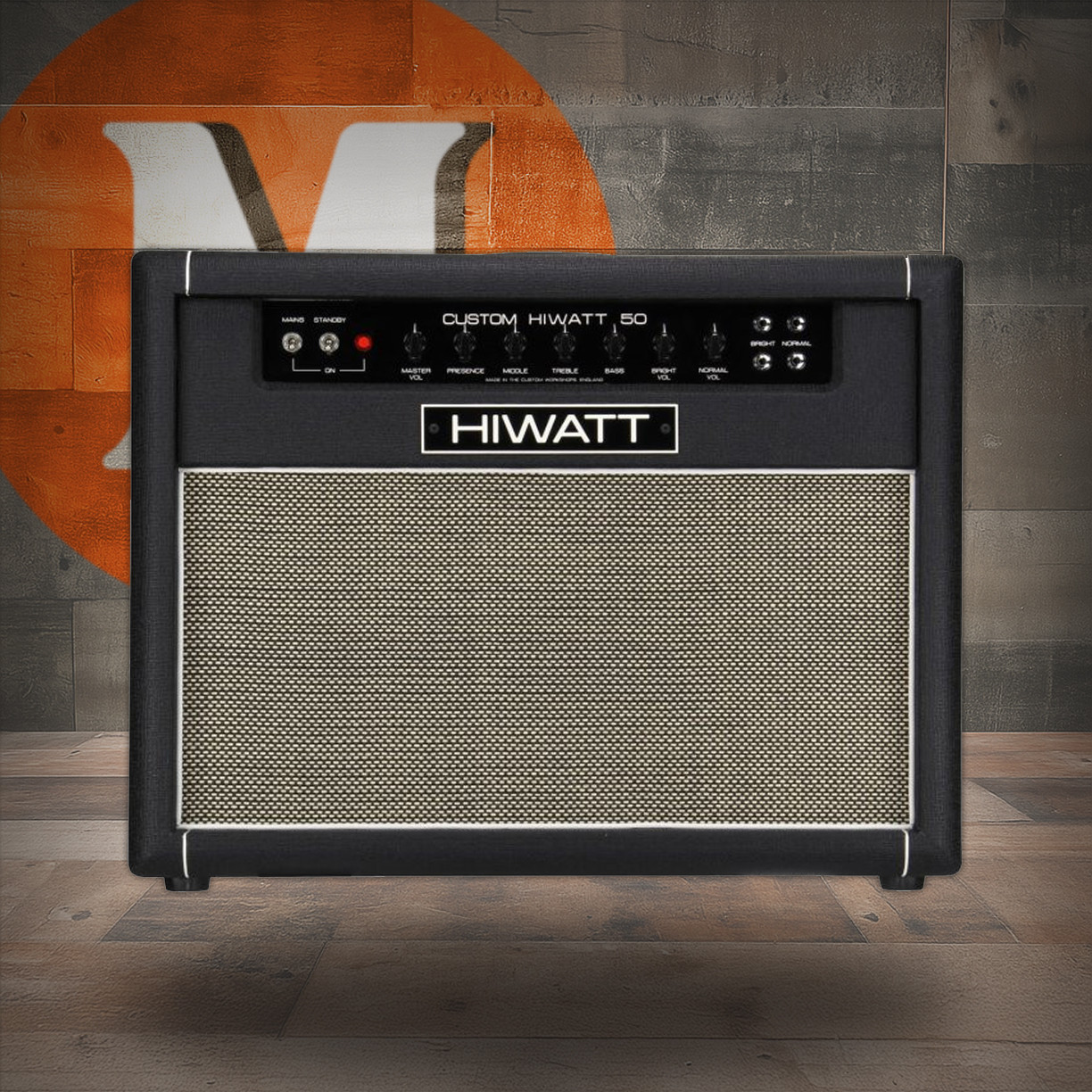 Hiwatt DR504 Combo 2x12 - Custom Hiwatt 50W Combo w/ 2x12" Fane Speakers. F75 (DR504C212-150-U) | Musician Madness