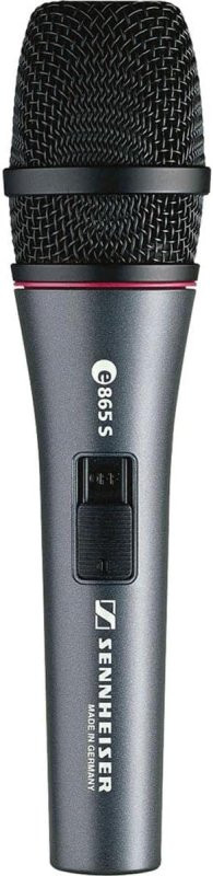 Sennheiser E865S Condenser Vocal Microphone with On/Off Switch (E865S-U) | Musician Madness