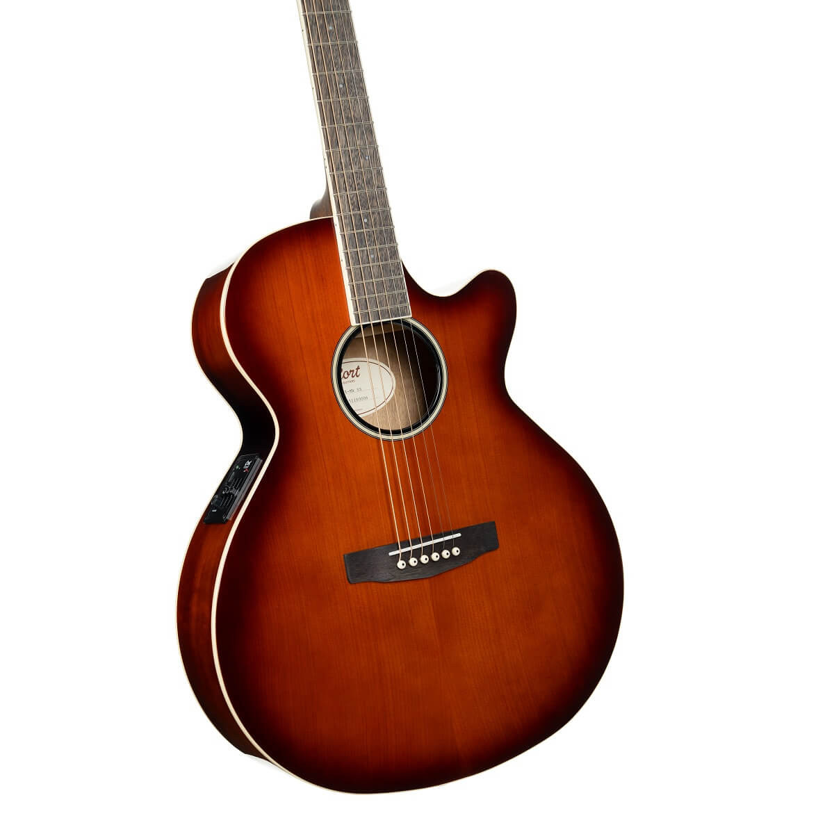 Cort Exotic Series SFX Myrtle Acoustic Electric Guitar - Sunburst Finish (EXOTICSFXMYRTLESS-U) | Musician Madness