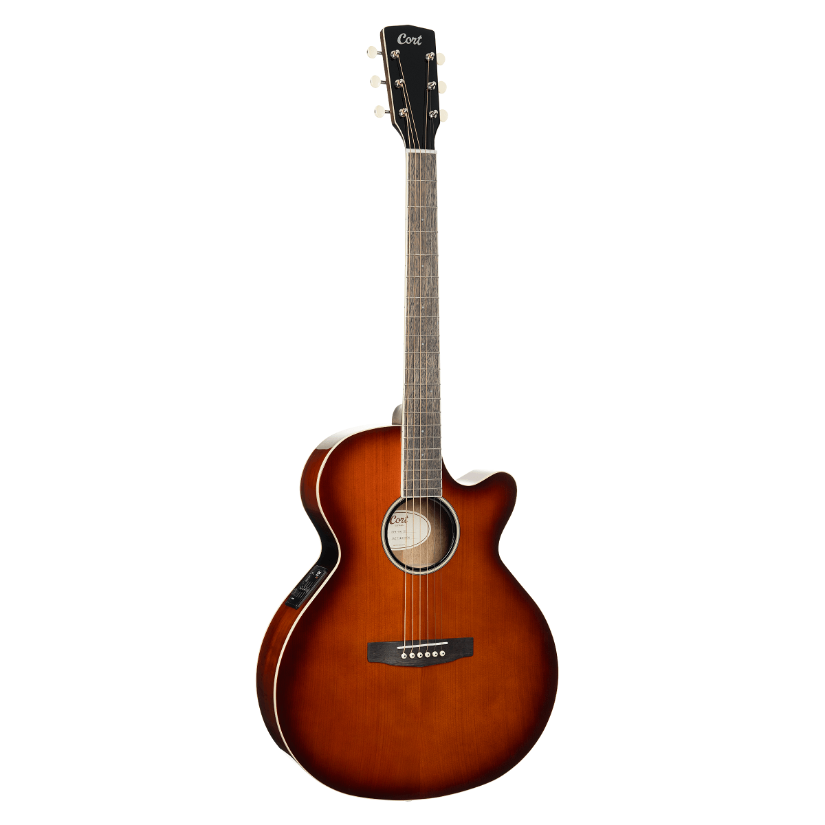 Cort Exotic Series SFX Myrtle Acoustic Electric Guitar - Sunburst Finish (EXOTICSFXMYRTLESS-U) | Musician Madness