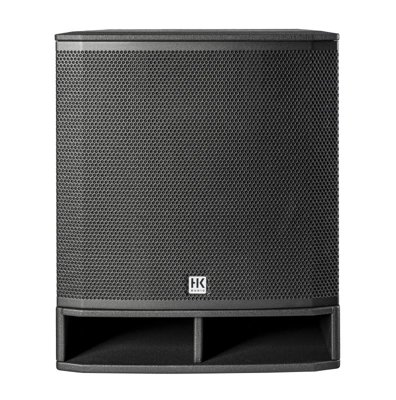 HK Audio PS 118 A 1400 Watt 18in Powered Subwoofer with 24-bit DSP and Tuned Presets for LUNAR, SONAR and POLAR MK2 (HK-PS-118-A-U) | Musician Madness