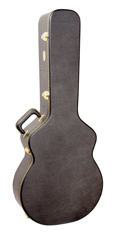MBT MBTJUGCWBK Wooden Jumbo Guitar Case. Black (MBTJUGCWBK-U) | Musician Madness