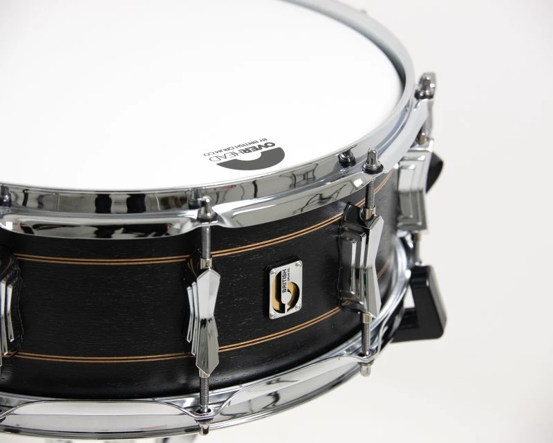 British Drum Co. MER-14-55-SN Merlin Series Maple and Birch Snare 5.5" x 14" (MER-14-55-SN-U) | Musician Madness