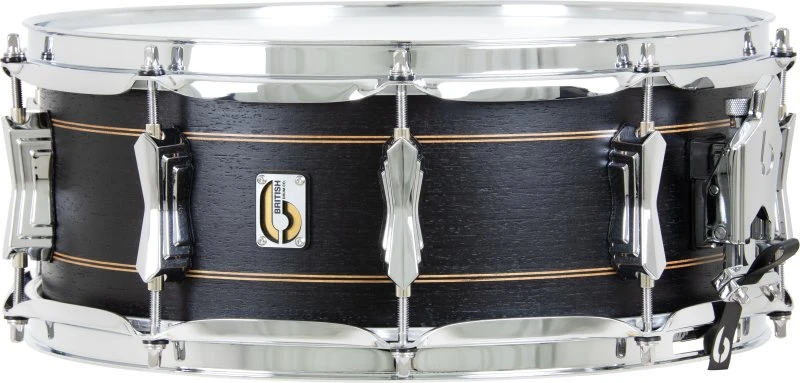 British Drum Co. MER-14-55-SN Merlin Series Maple and Birch Snare 5.5" x 14" (MER-14-55-SN-U) | Musician Madness
