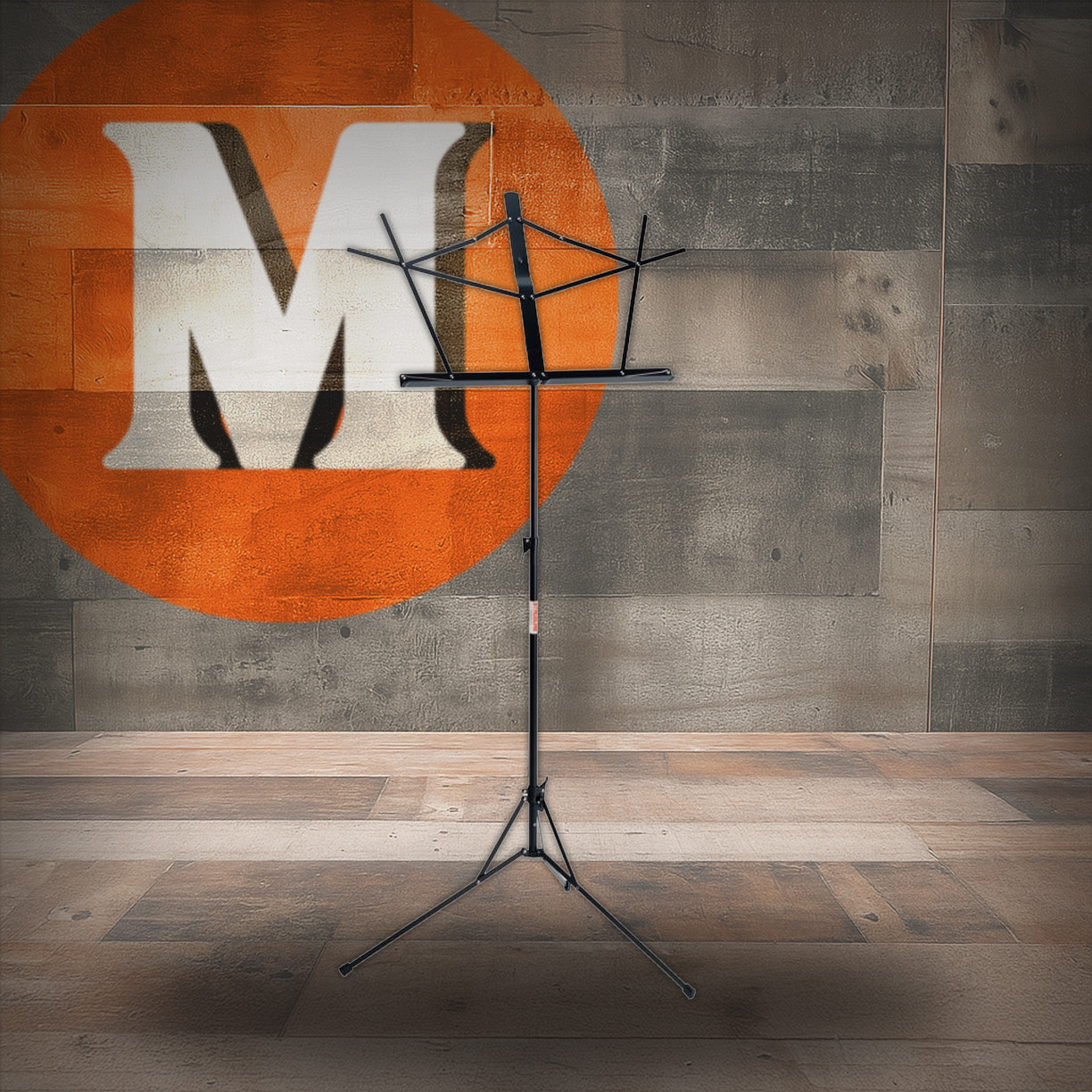 Stageline MS1050BK Music Stand - Black (MS1050BK-U)