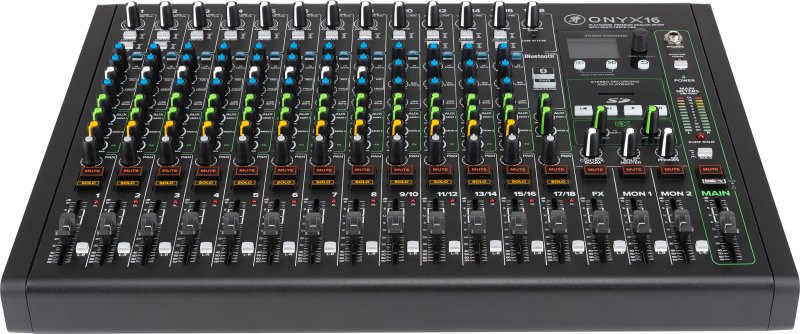Mackie ONYX16 16 Channel Premium Analog Mixer (ONYX16-U) | Musician Madness