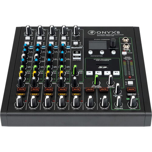 Mackie ONYX8 8 Channel Premium Analog Mixer (ONYX8-U) | Musician Madness