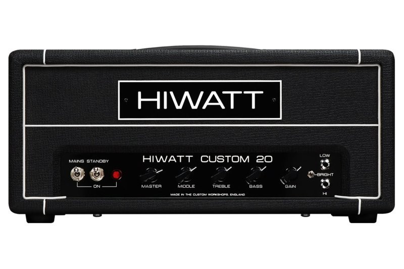 Hiwatt The Custom 20 - Custom Hiwatt 20W Head (SA20H-U) | Musician Madness