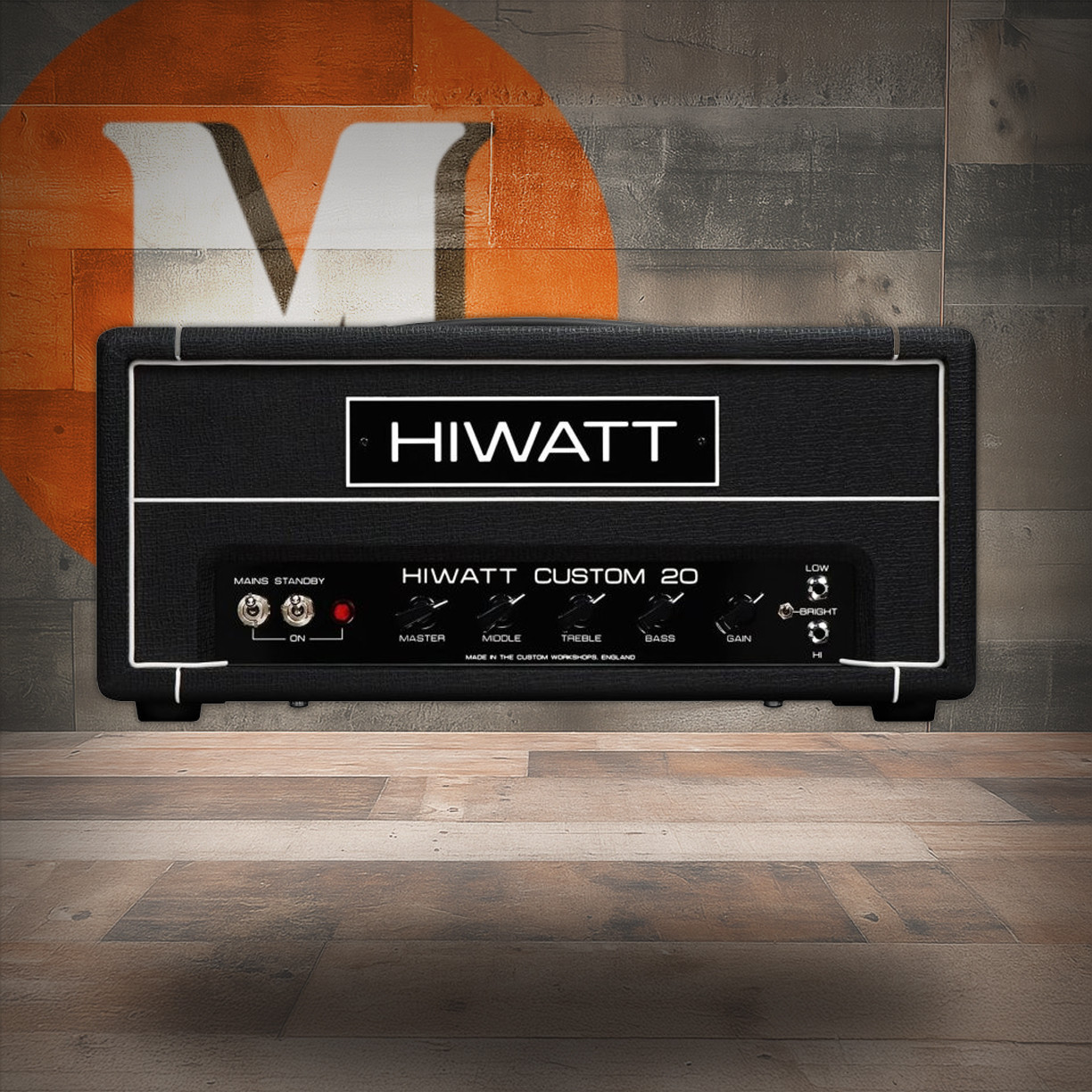 Hiwatt The Custom 20 - Custom Hiwatt 20W Head (SA20H-U) | Musician Madness