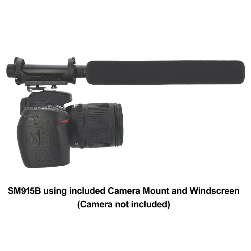 CAD SM915B Battery-Powered Shotgun Microphone (SM915B-U) | Musician Madness