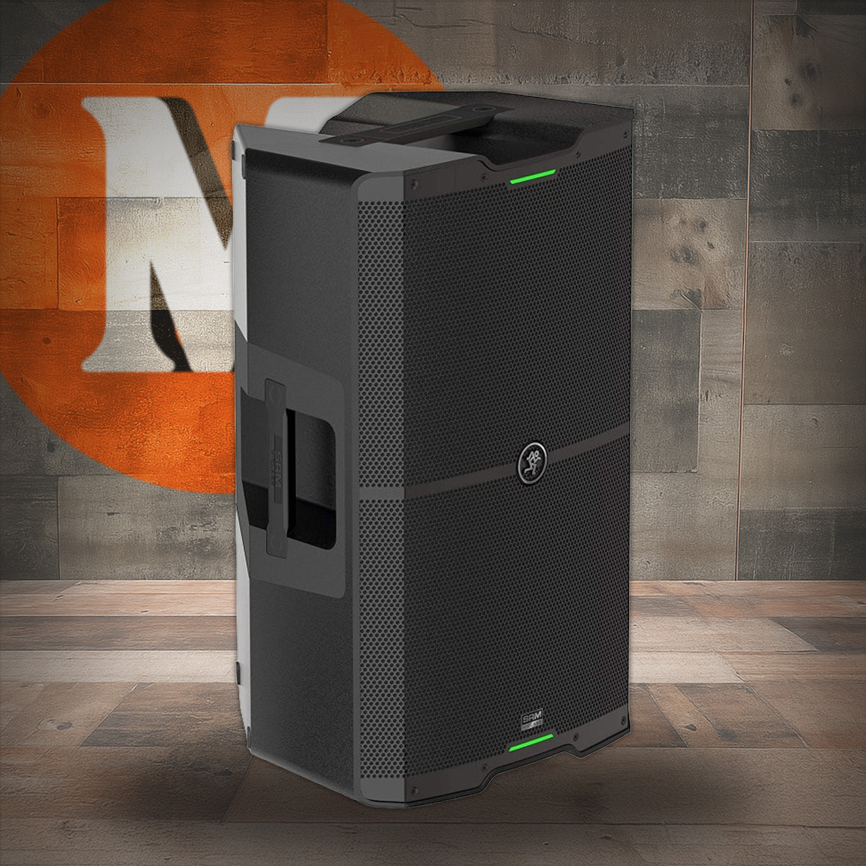 Mackie SRM215-V-CLASS 15" High Performance Powered Loudspeaker. 2000W (SRM215-V-CLASS-U) | Musician Madness