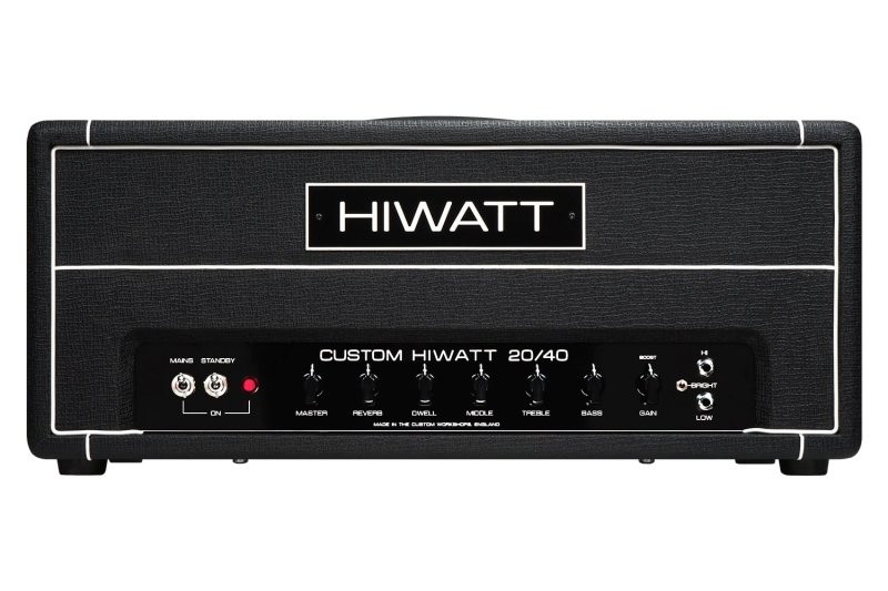 Hiwatt Studio/Stage Head - Custom Hiwatt 20/40W Head (SS2040H-U) | Musician Madness