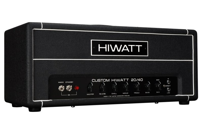 Hiwatt Studio/Stage Head - Custom Hiwatt 20/40W Head (SS2040H-U) | Musician Madness