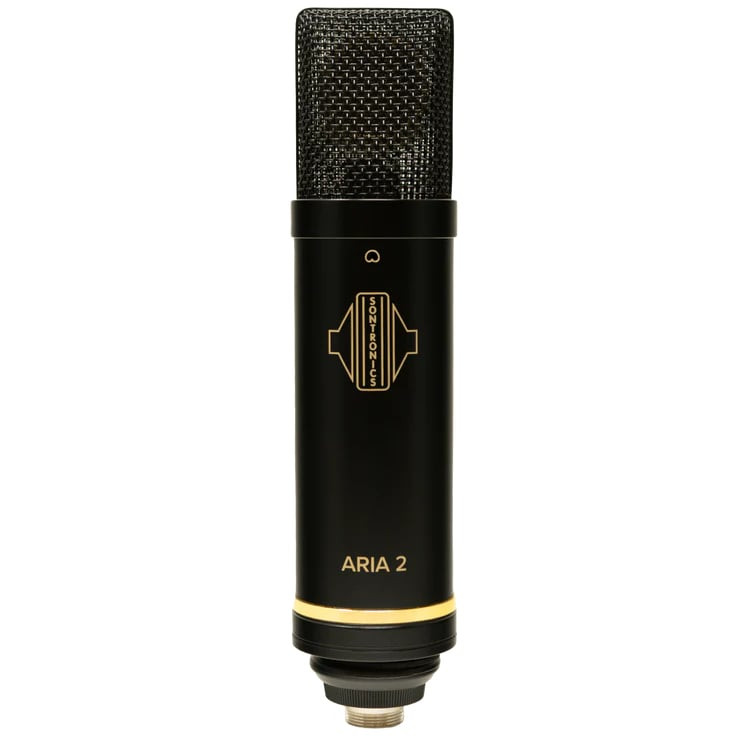 Sontronics Aria 2 - Fixed Cardioid Valve Condenser Microphone. Black (STARIA2-US-U) | Musician Madness