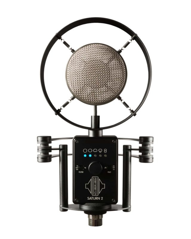Sontronics Saturn 2 - Multi-Pattern Large-Diaphragm Condenser Microphone. Black (STSATURN2-U) | Musician Madness