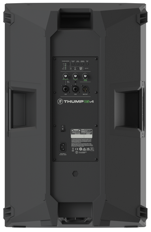 Mackie Thump15v4 1400W 15" Professional Powered Loudspeaker feat. SoundCheck DSP and Bluetooth (THUMP-15-V4-U) | Musician Madness