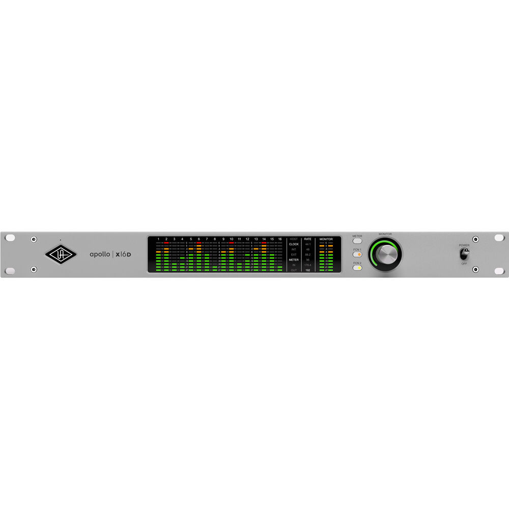 UAD UA-APX16DG2-ESS Apollo Dante x16D 18 x 20 Rackmount Thunderbolt Interface. Ultimate Edition (UA-APX16DG2-ULT-U) | Musician Madness