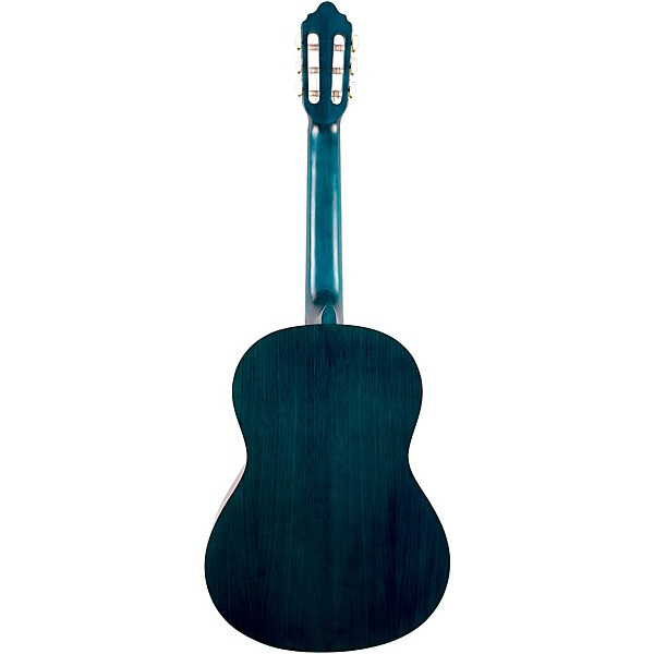 Valencia VC204TBU 200 Series Classical Guitar - Transparent Blue (VC204TBU-U) | Musician Madness