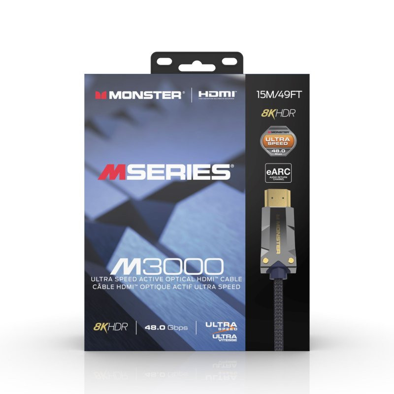 Monster VMM20011 M3000 HDMI 2.1 Cable. 15 Meter (VMM20011-U) | Musician Madness