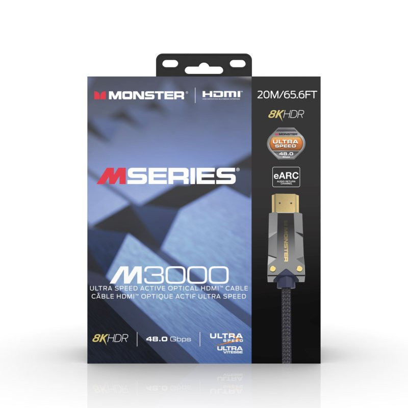 Monster VMM20012 M3000 HDMI 2.1 Cable. 20 Meter (VMM20012-U) | Musician Madness