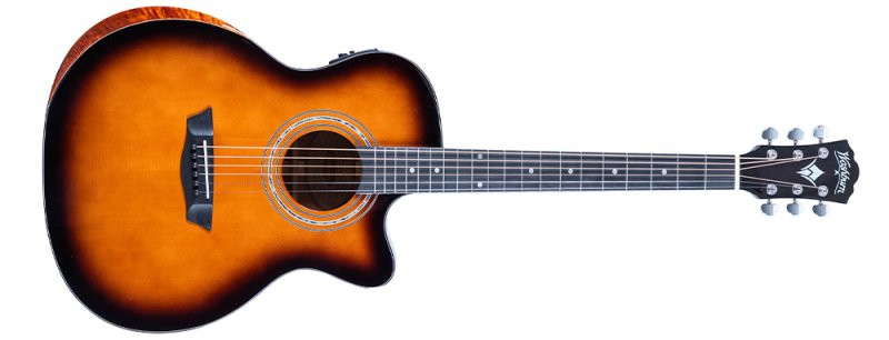 Washburn WCG10CE Acoustic Guitar (WCG10CE) | Musician Madness